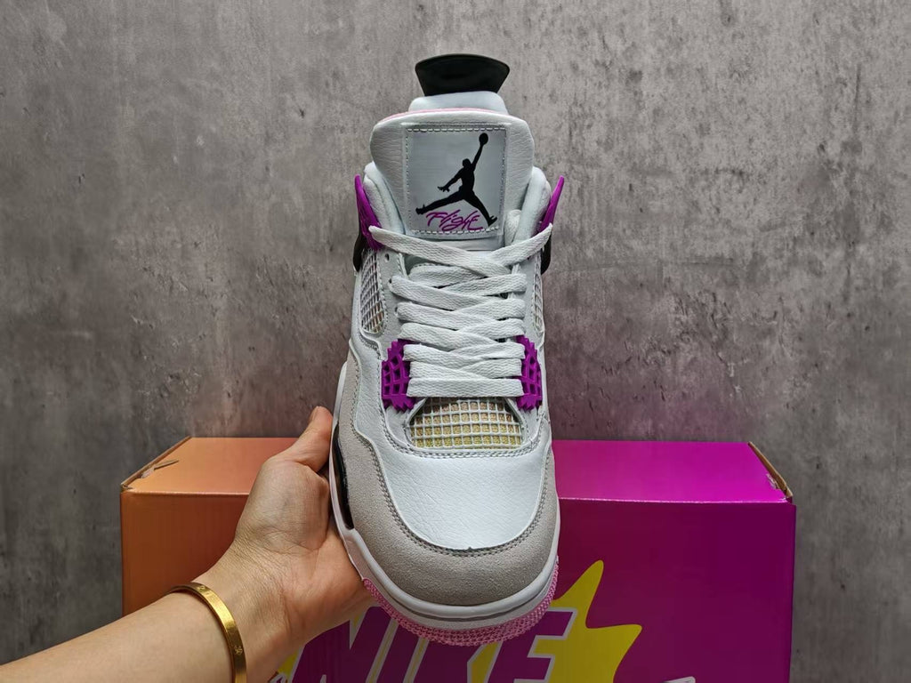 Air Jordan 4 Retro Sneakers – Comic (Men & Women)