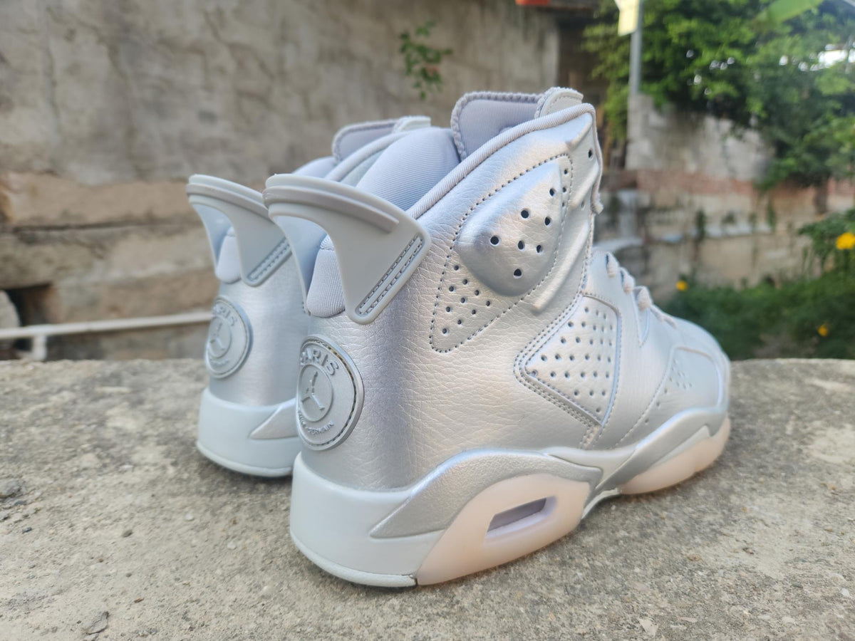 Air Jordan 6 Sneakers – All Silver