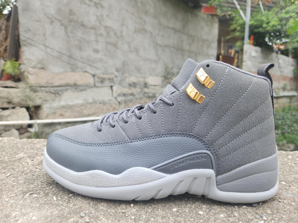 Air Jordan 12 Sneakers – Gray