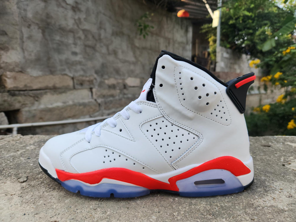 Air Jordan 6 Retro – White / Infrared / Black
