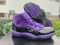 Air Jordan 11 Retro Sneakers – Black & Purple