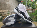 Air Jordan 11 Sneakers – Grey & Black