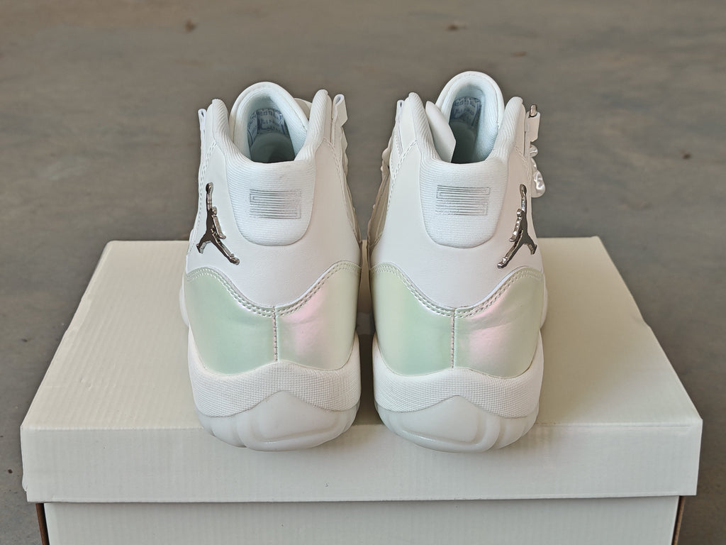 Air Jordan 11 Retro – Sail & Pearl Grey (Men & Women)