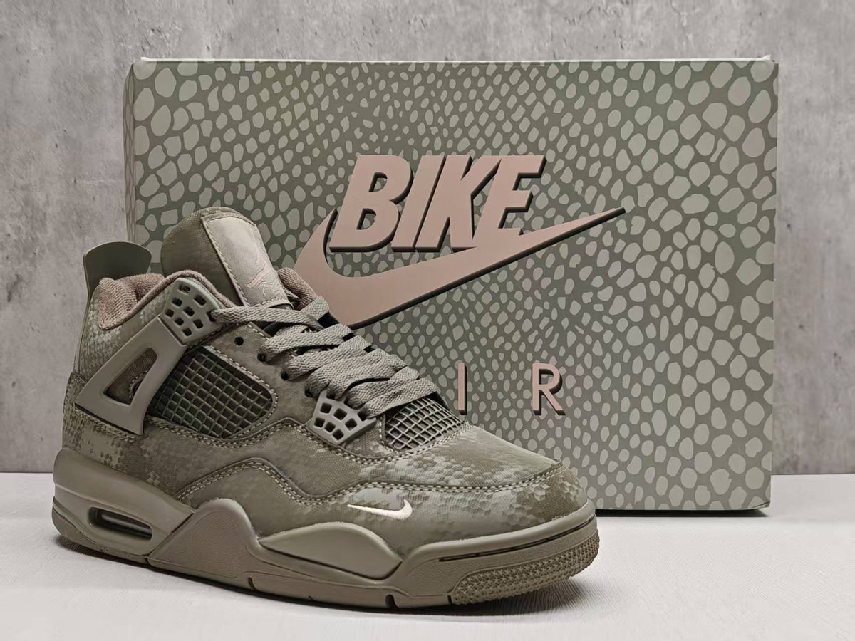 Air Jordan 4 Retro – Military Mamba Custom Olive & Black
