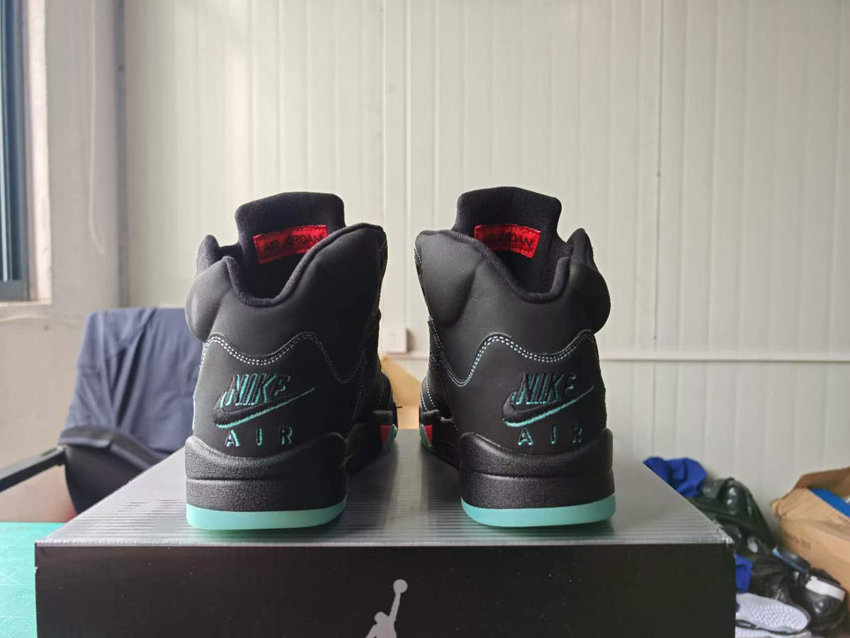 Air Jordan 5 Sneakers – Halloween Glow-in-the-Dark