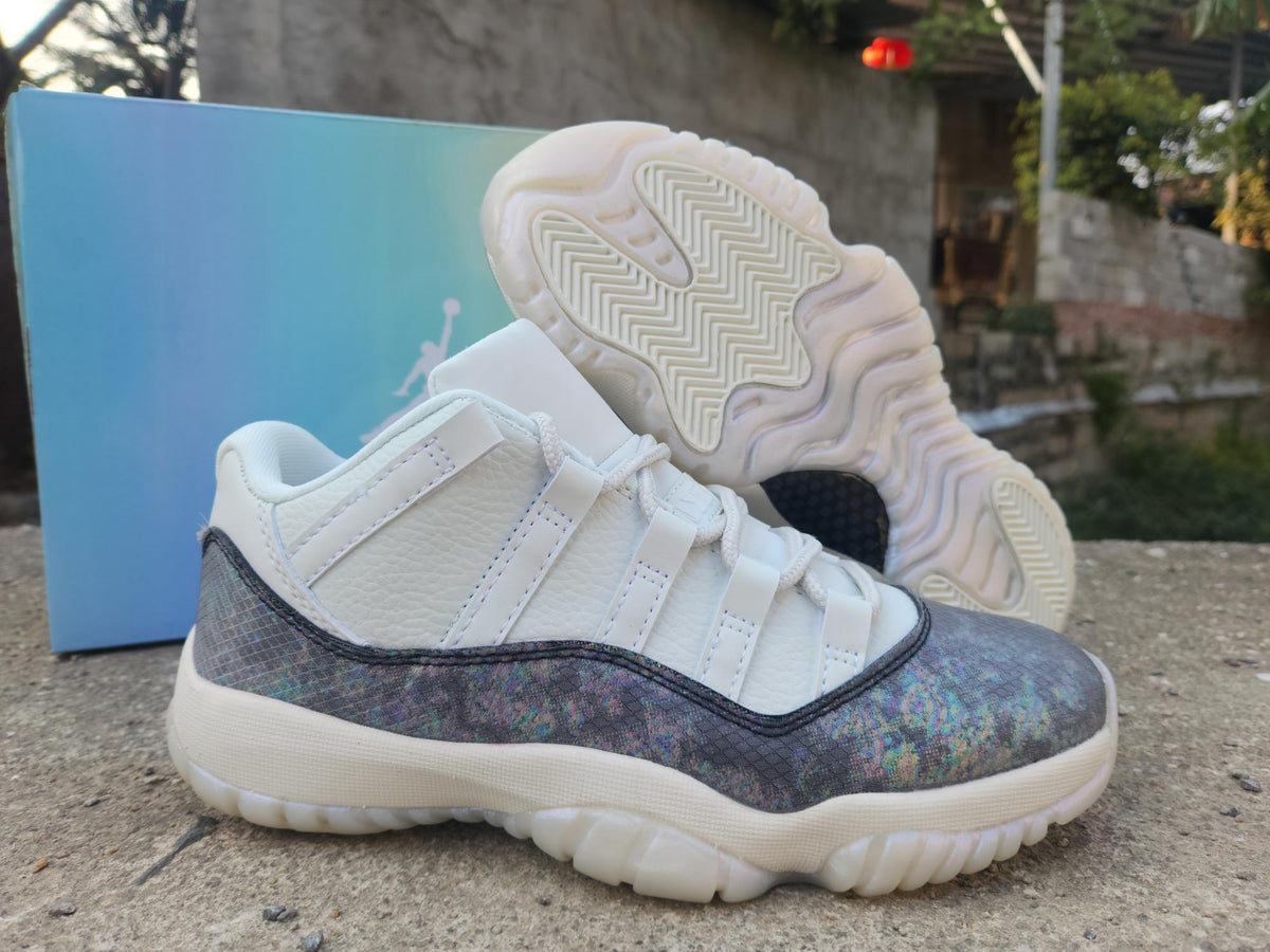 Air Jordan 11 Low Unisex Sneakers – Year of the Snake Multicolor
