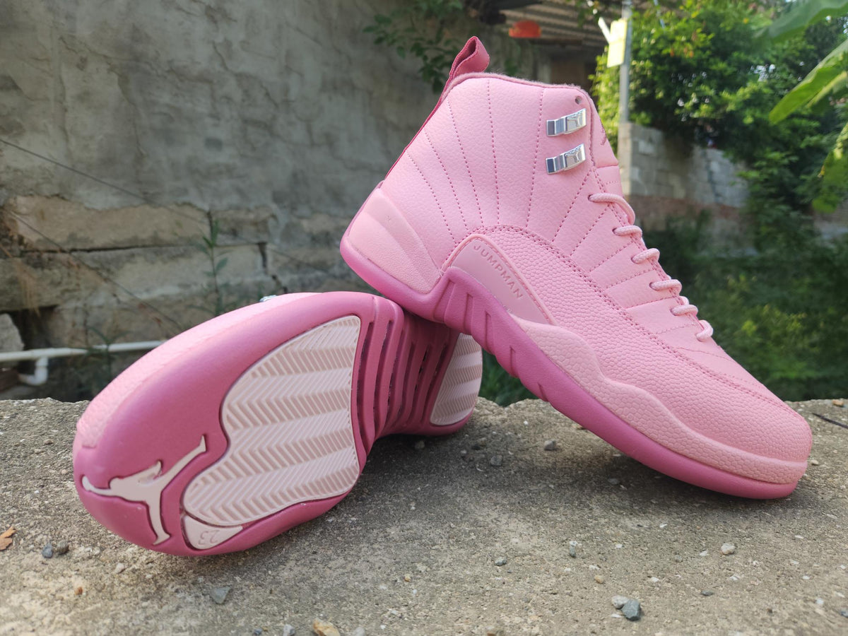 Air Jordan 12 Retro Valentine – Pink, White & Vivid Pink