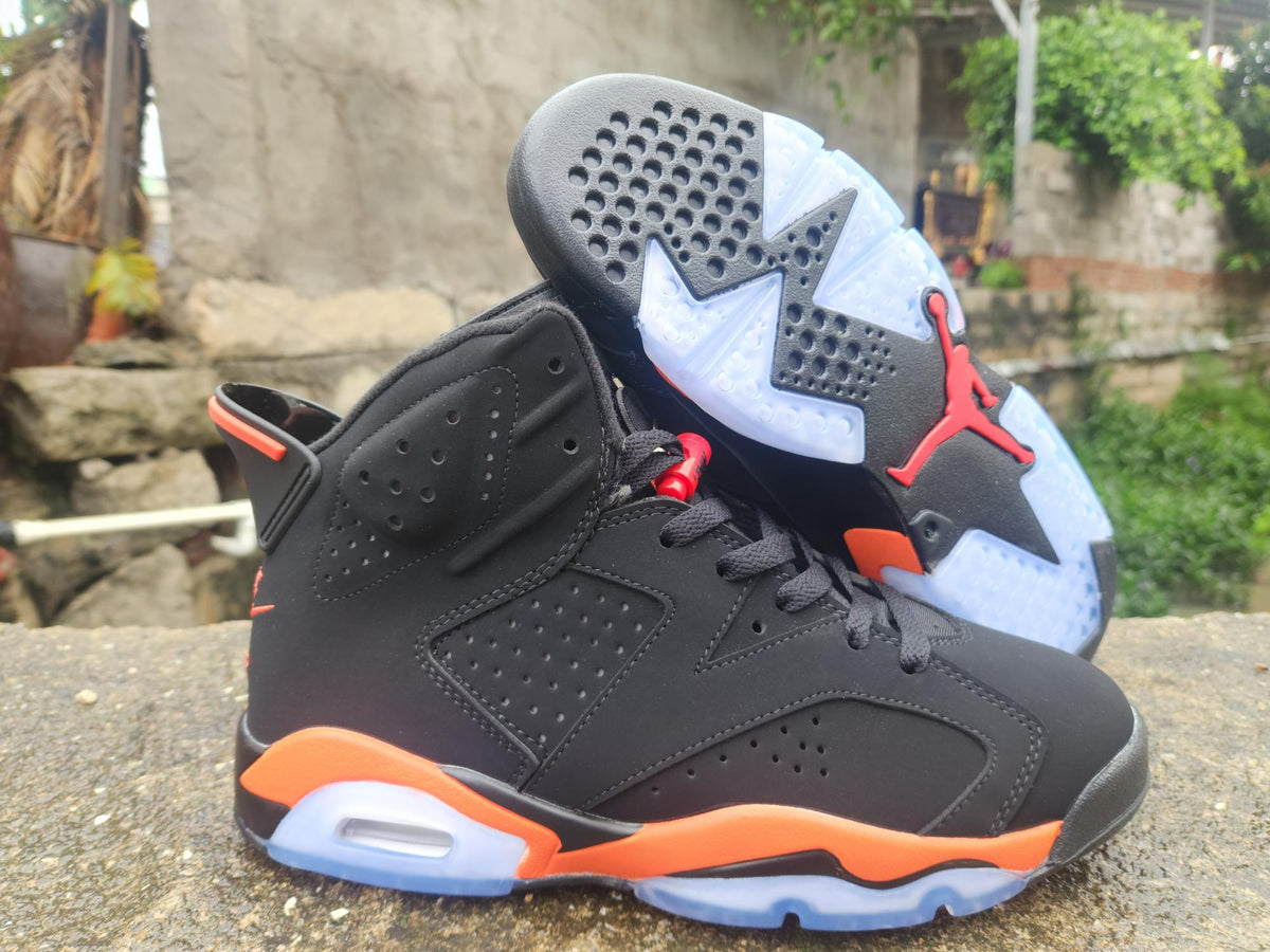 Air Jordan 6 Retro – Shattered Backboard Black & Orange