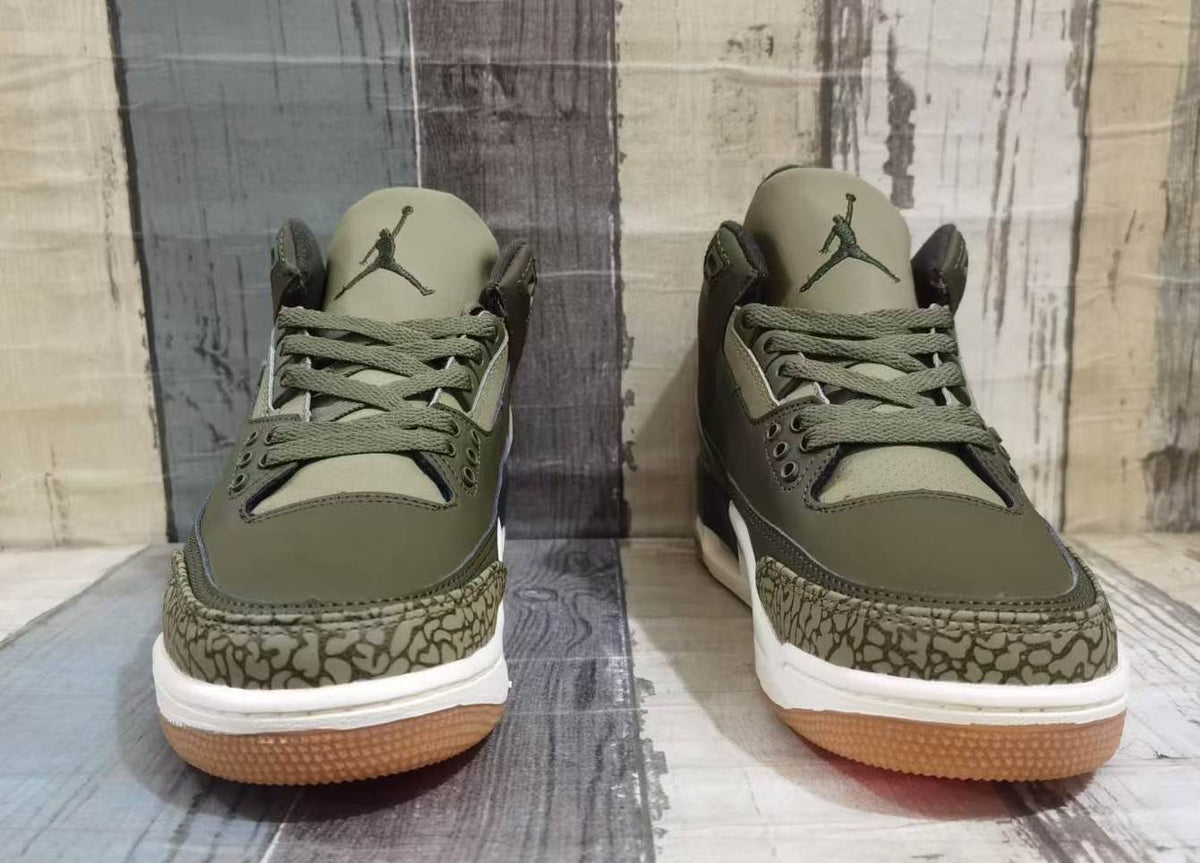 Air Jordan 3 Retro – Medium Olive / Sequoia / Sail