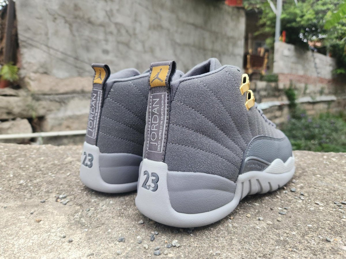 Air Jordan 12 Sneakers – Gray