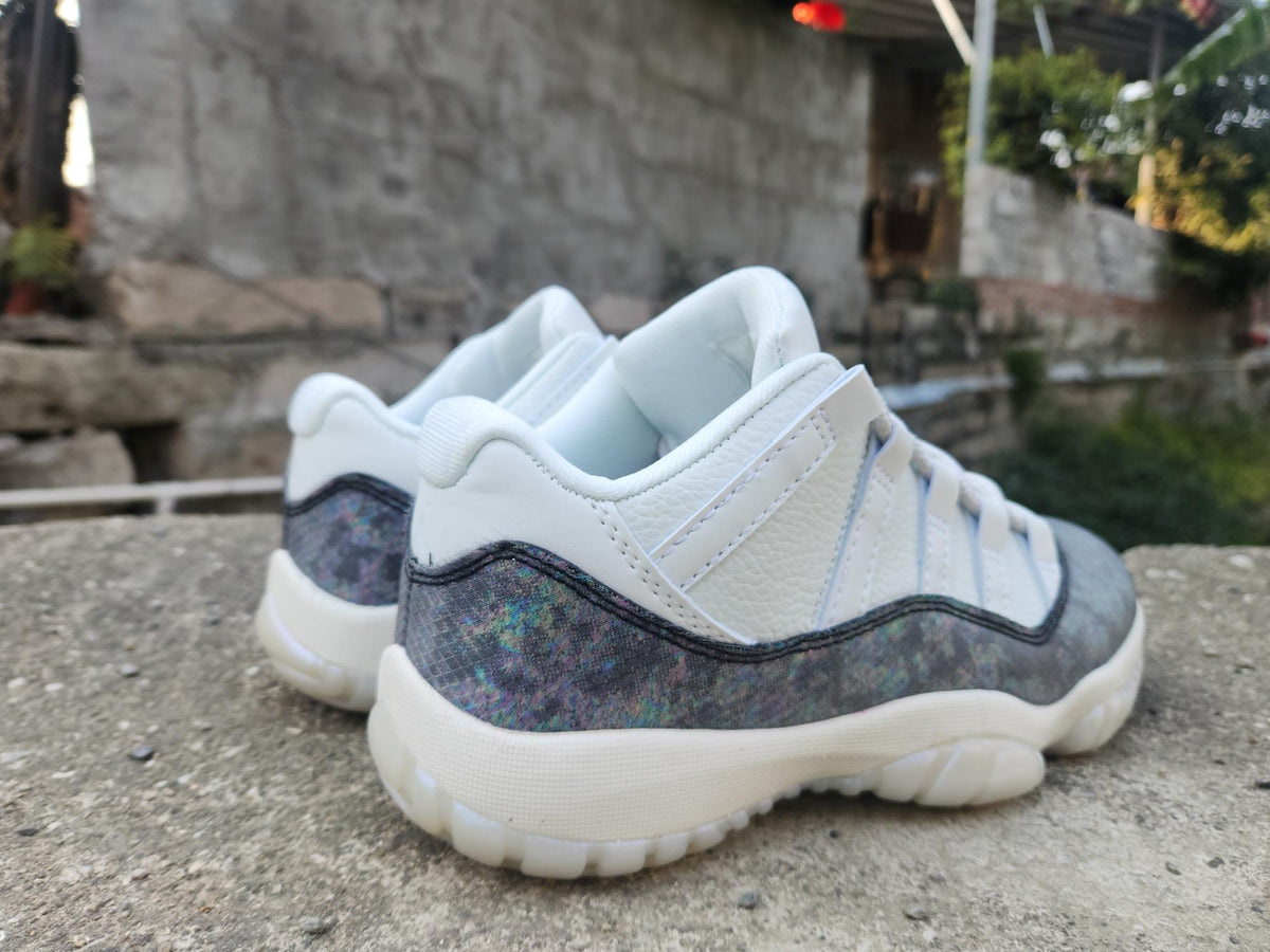 Air Jordan 11 Low Unisex Sneakers – Year of the Snake Multicolor