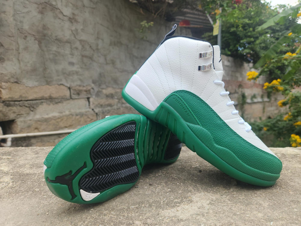 Air Jordan 12 Retro – Summit White & Gorge Green (Men & Women)
