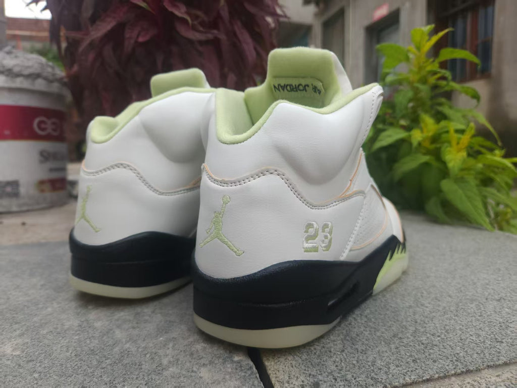 Air Jordan 5 Retro Sneakers – Pale Green (Regular Grade)