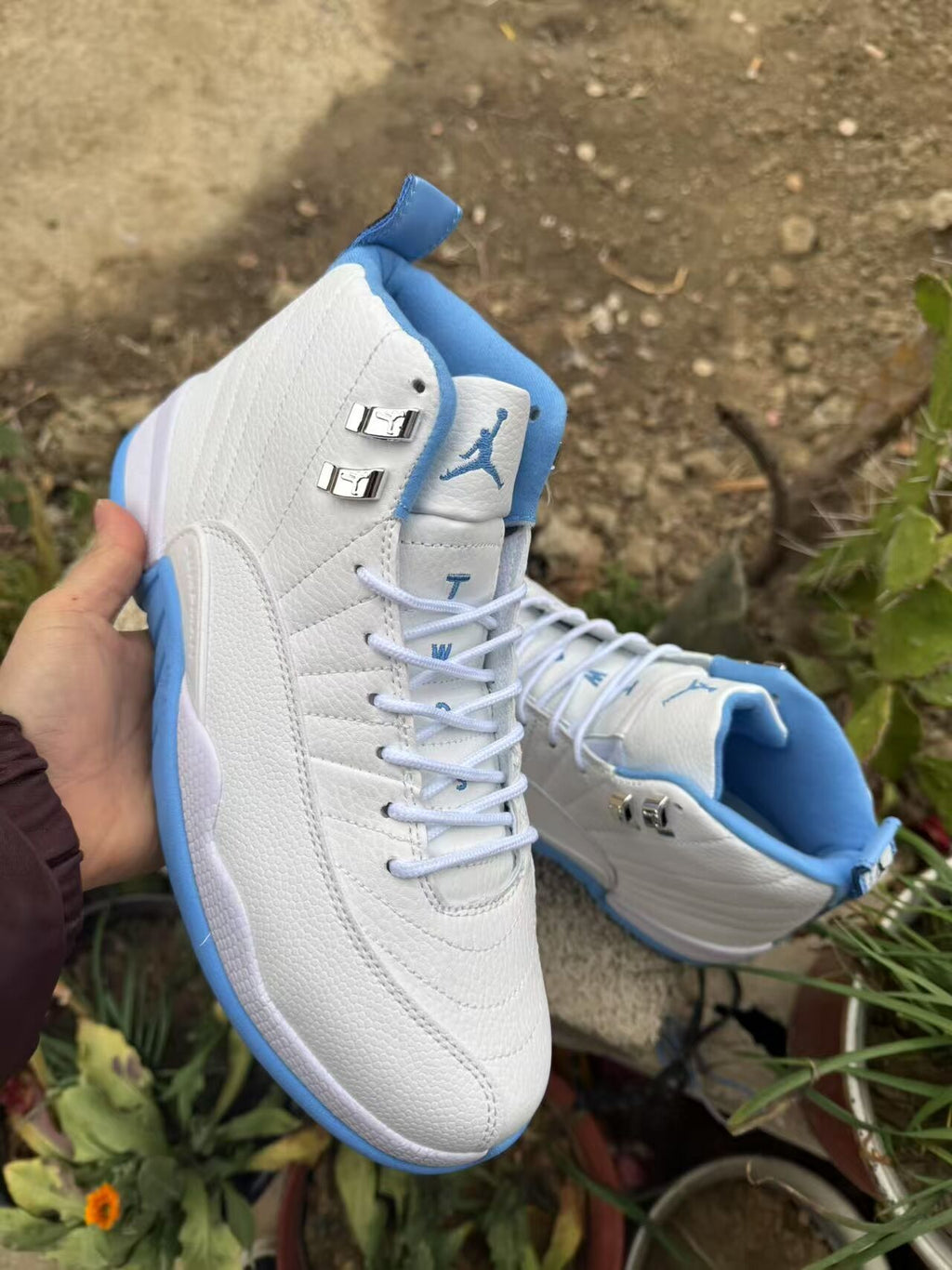 Air Jordan 12 Retro – White & Jade (Restored Version, Regular Batch)