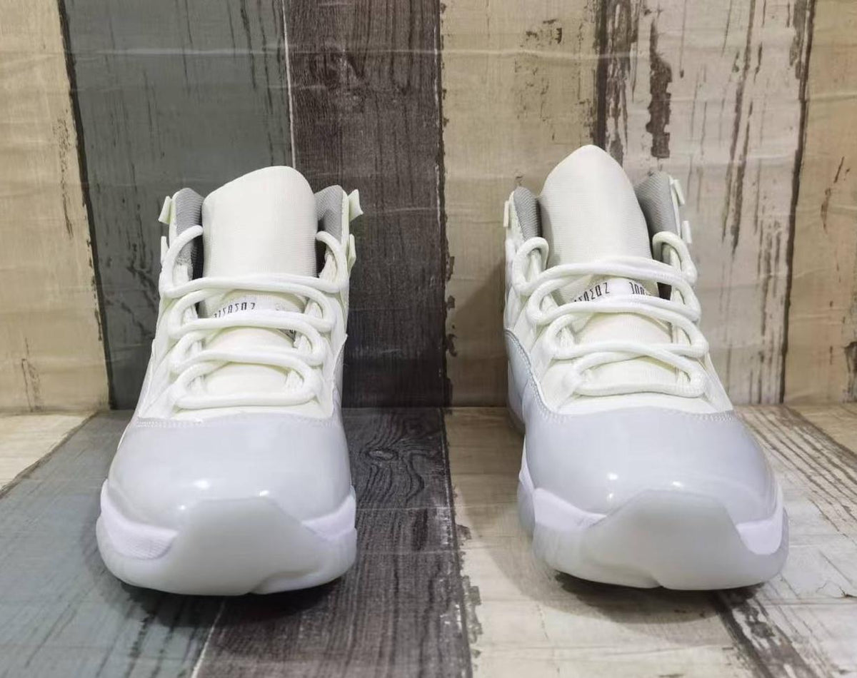 Air Jordan 11 Retro Unisex Sneakers – Off-White & Grey