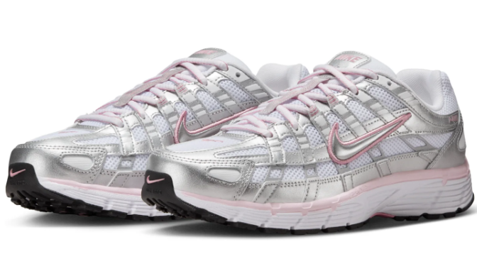 Nike P-6000 Women's Sneakers – White & Elemental Pink