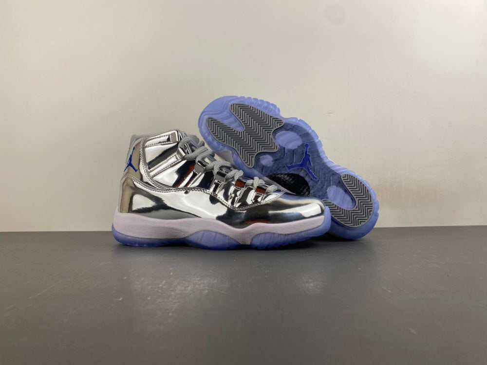 Air Jordan 11 Sneakers – Silver