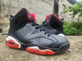 Air Jordan 6 Sneakers – Black / Red / Multicolor