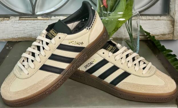adidas Handball Spezial Women's Sneakers – Wonder White & Black