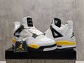 Air Jordan 4 Retro Sneakers – Lightning (Men & Women)