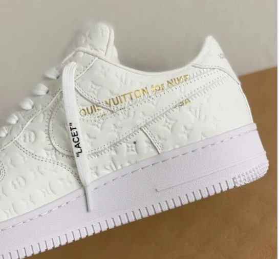 Air Force 1 x Louis Vuitton '07 Low – By Virgil Abloh White