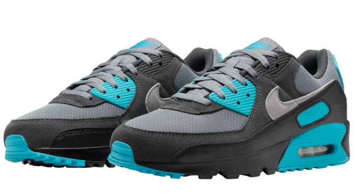 Nike Air Max 90 – Cool Grey, Dusty Cactus & Black