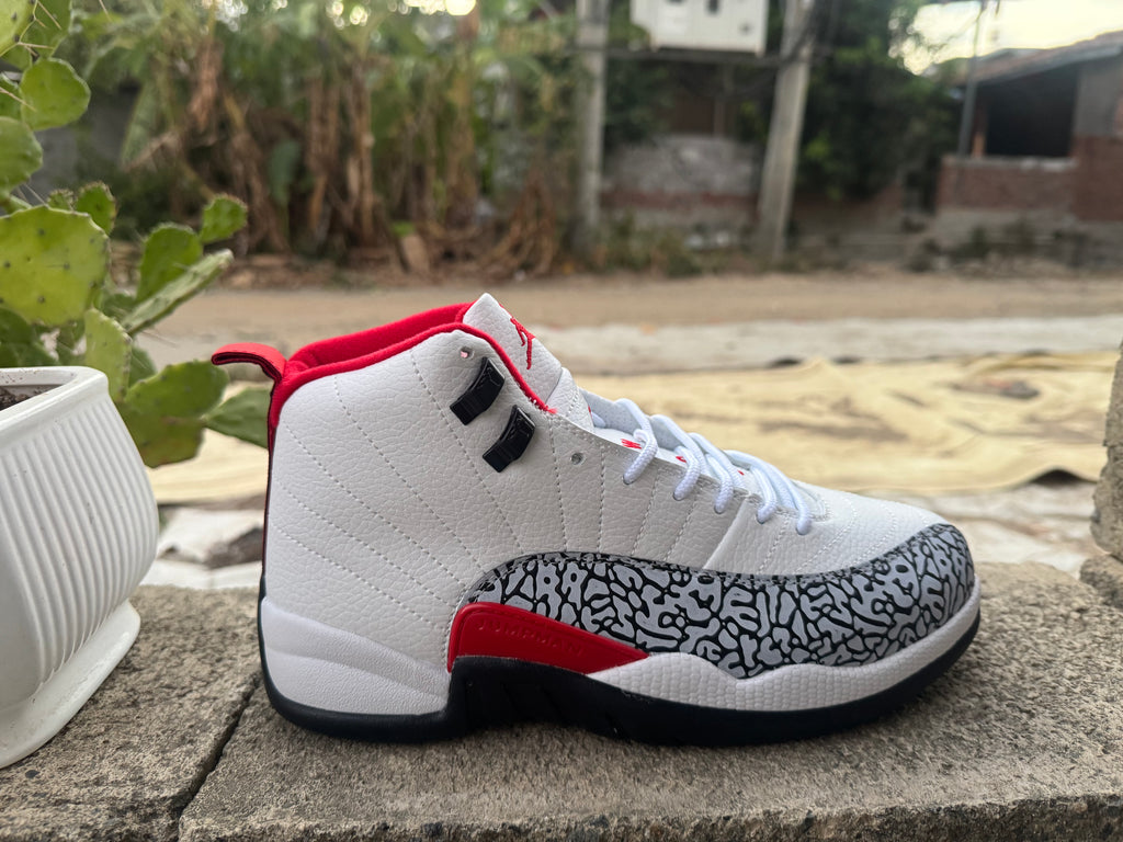 Air Jordan 12 Retro Floral – White, Black & Multi-Color