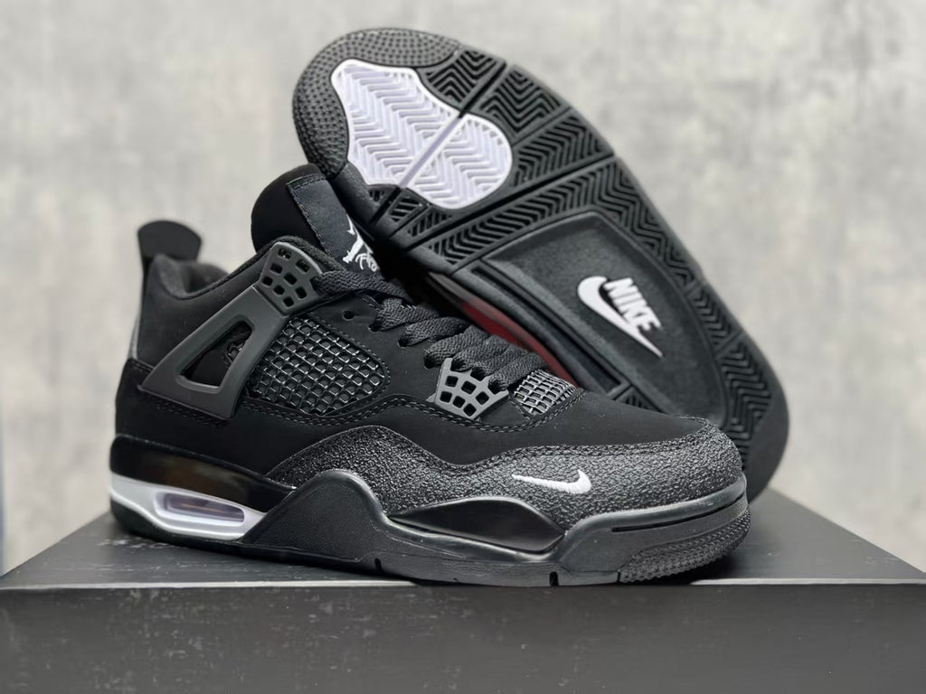 Air Jordan 4 Retro Sneakers – Black Motorsport