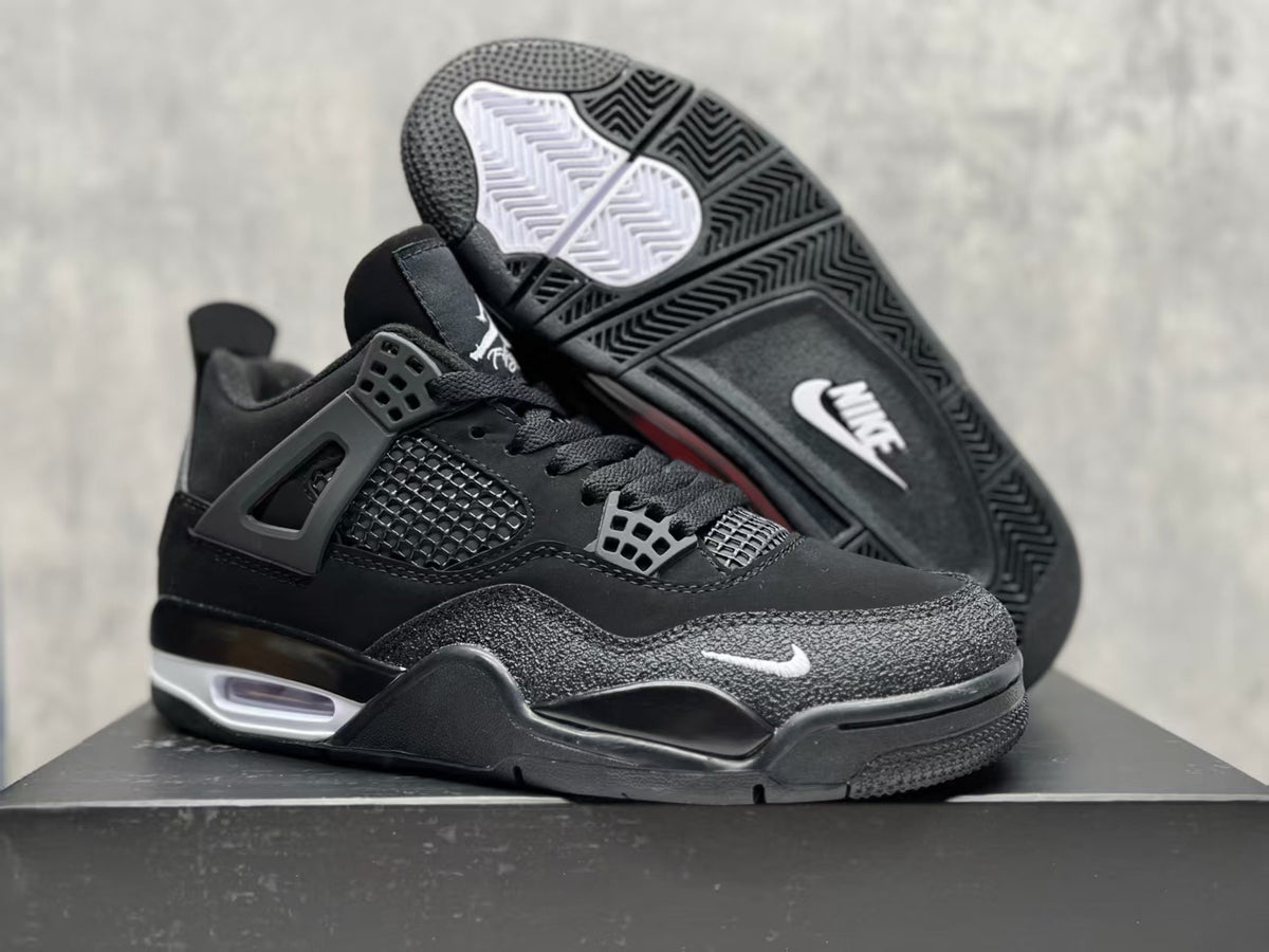 Air Jordan 4 Retro Sneakers – Black Motorsport