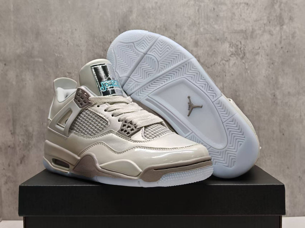 Air Jordan 4 Retro Sneakers – Cool Grey (Men & Women)