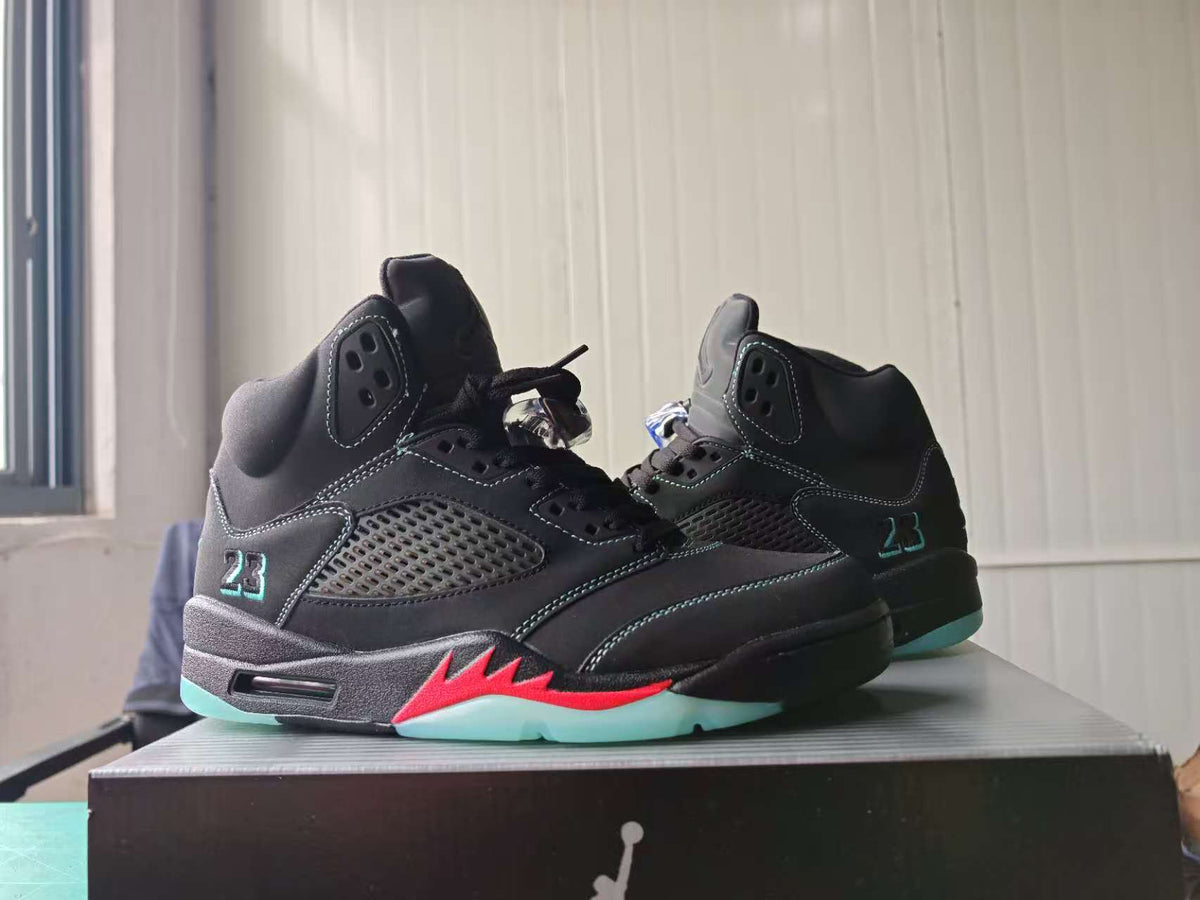 Air Jordan 5 Sneakers – Halloween Glow-in-the-Dark