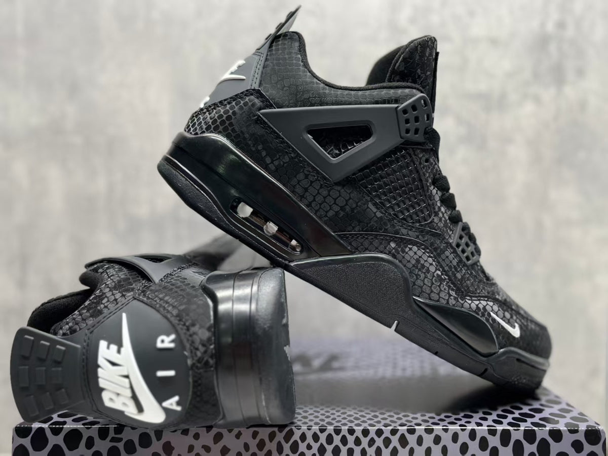 Air Jordan 4 Retro Sneakers – Black Mamba
