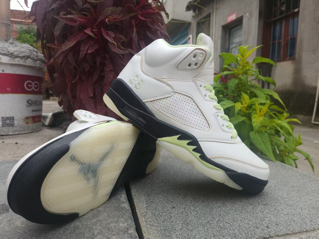 Air Jordan 5 Retro Sneakers – Pale Green (Regular Grade)