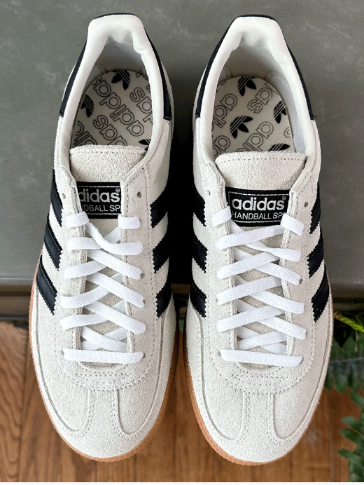 adidas Handball Spezial Women's Sneakers – Aluminum & Core Black