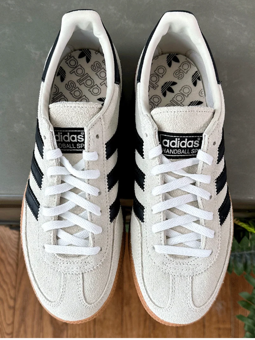 adidas Handball Spezial Women's Sneakers – Aluminum & Core Black