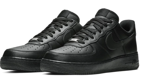 Nike Air Force 1 '07 Men's Sneakers – Triple Black