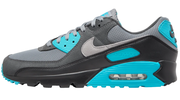 Nike Air Max 90 – Cool Grey, Dusty Cactus & Black