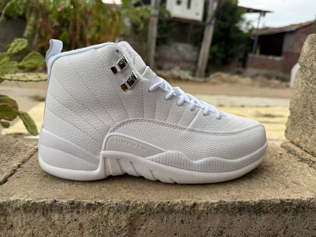 Air Jordan 12 Retro – Summit White & Metallic Silver