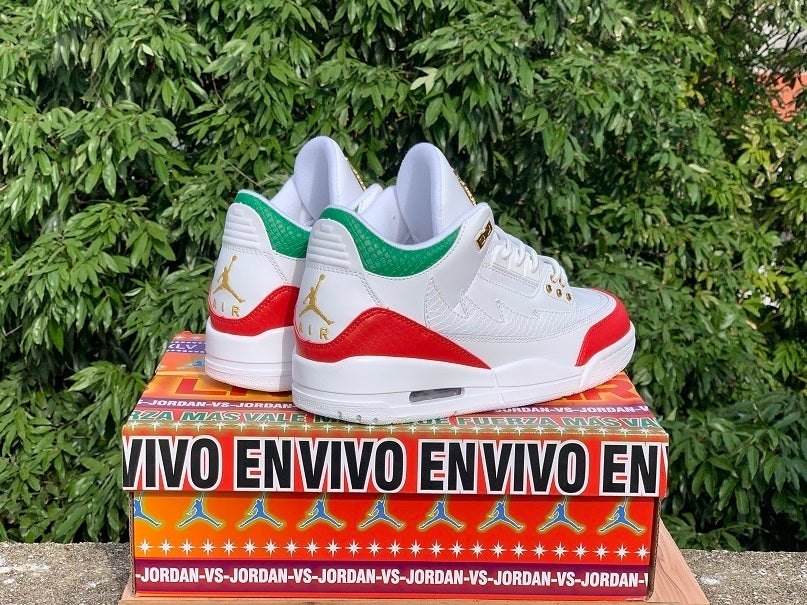 Air Jordan 3 Sneakers – Meico El Vuelo