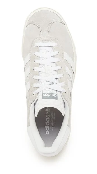 adidas Gazelle Bold Women's Sneakers – Grey & White