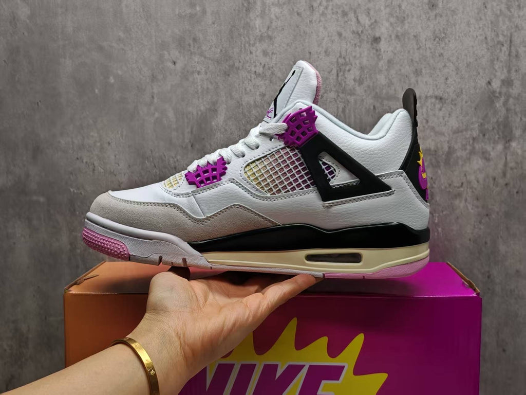 Air Jordan 4 Retro Sneakers – Comic (Men & Women)