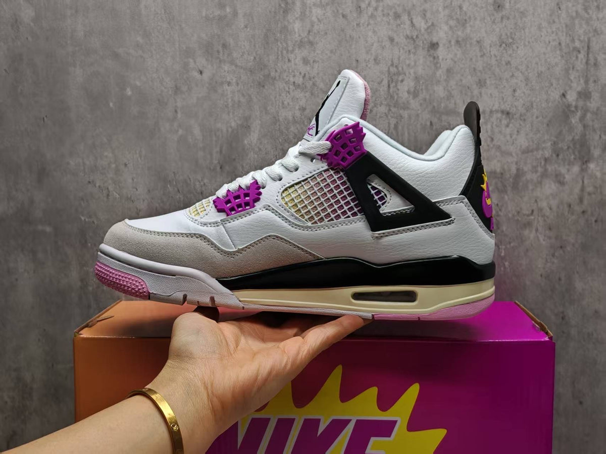 Air Jordan 4 Retro Sneakers – Comic (Men & Women)