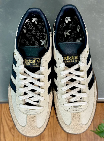 adidas Handball Spezial Women's Sneakers – Wonder White & Black