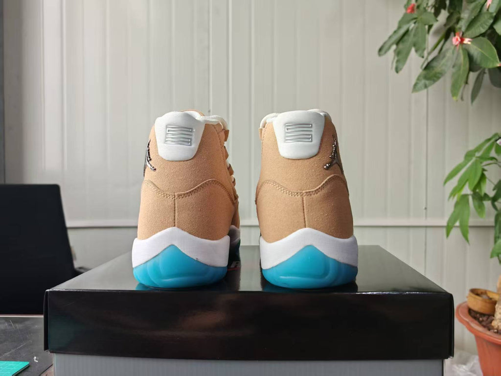 Air Jordan 11 Retro – Canvas & Football Blue (Men & Women)