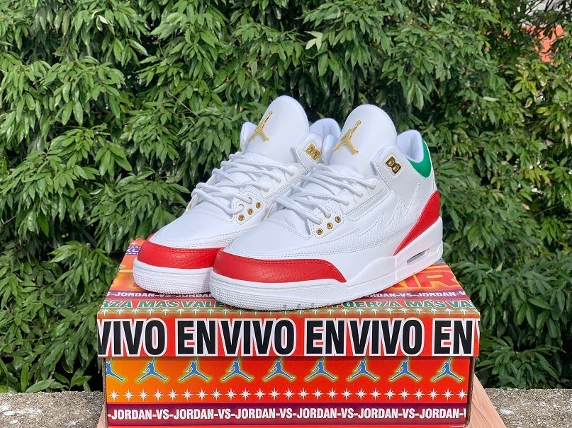 Air Jordan 3 Sneakers – Meico El Vuelo
