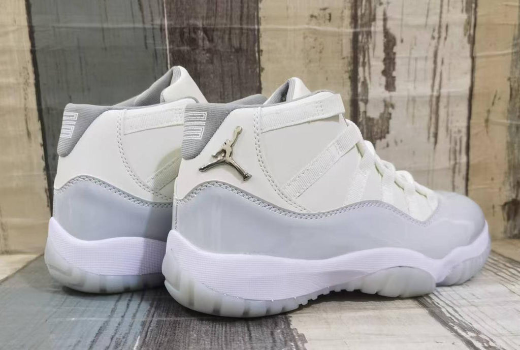 Air Jordan 11 Retro Unisex Sneakers – Off-White & Grey
