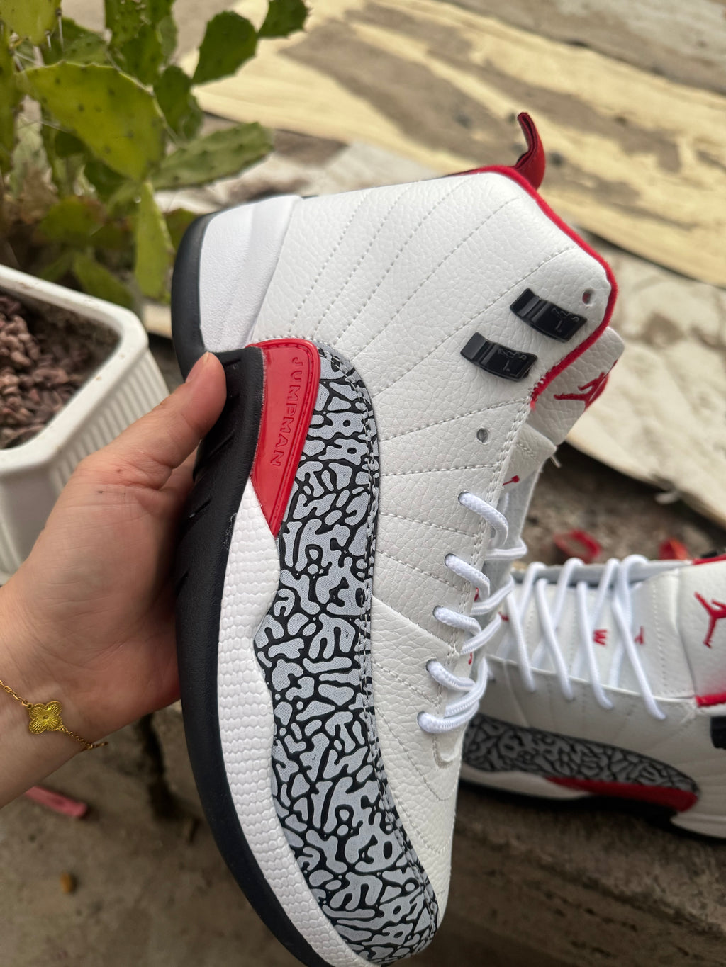 Air Jordan 12 Retro Floral – White, Black & Multi-Color