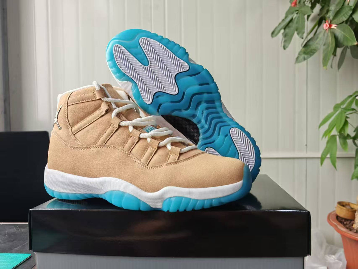 Air Jordan 11 Retro – Canvas & Football Blue (Men & Women)