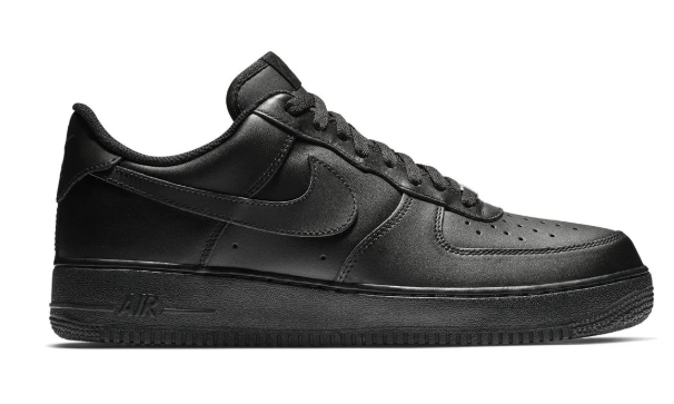 Nike Air Force 1 '07 Men's Sneakers – Triple Black