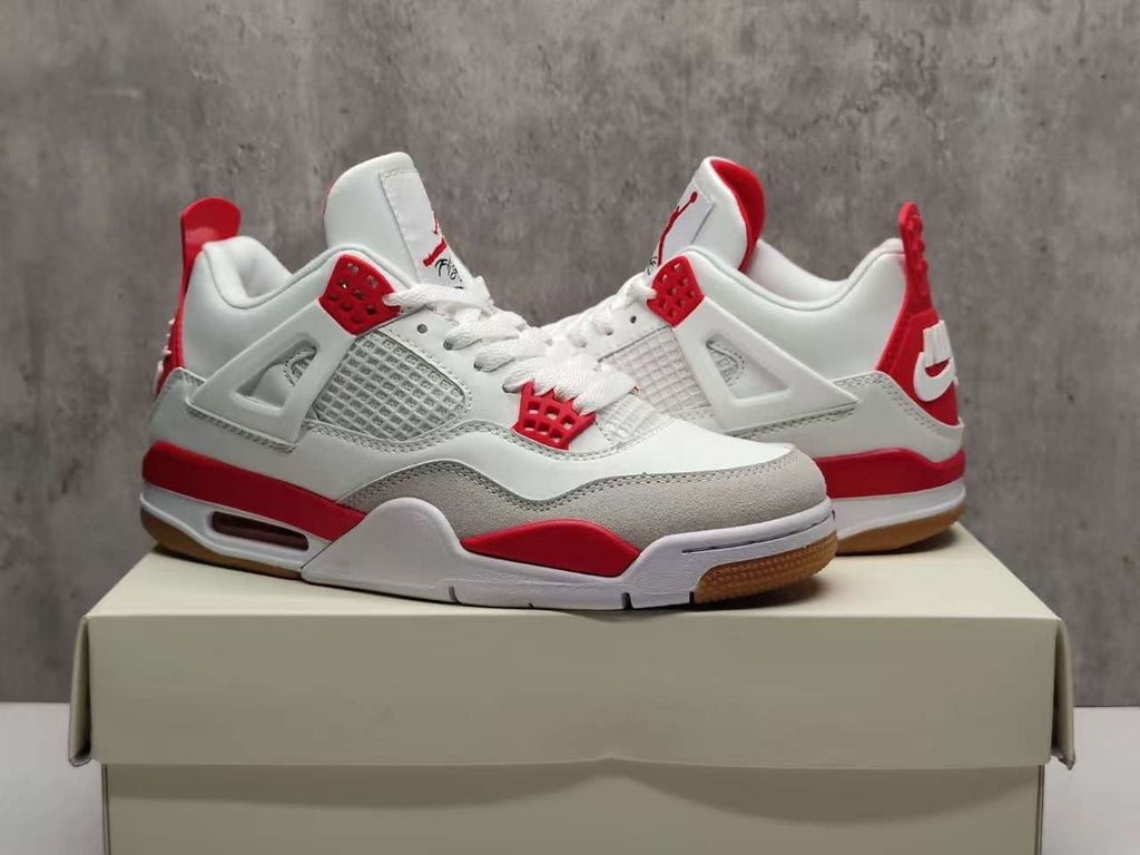 Air Jordan 4 Retro Sneakers – Ruby